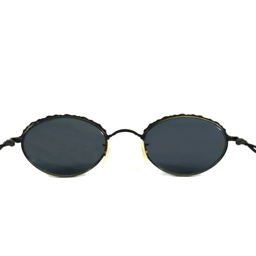 Vintage Oliver Peoples Sunglasses Karina BKC Gray Chrome w Gray Polarized Lenses